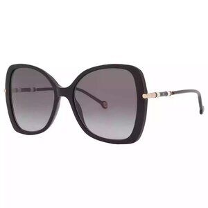 Carolina Herrera Grey Butterfly Ladies Sunglasses CH 0025/S 0807/9O 58